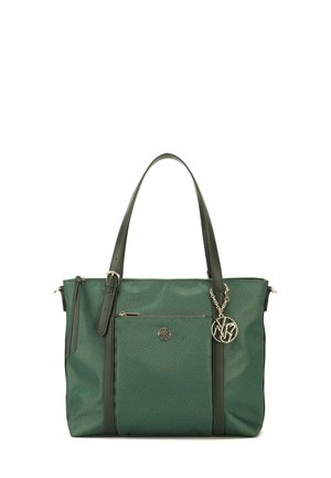 SHOPPING SQUARE CLOUD IN LOGATO - Borsa a mano - verde