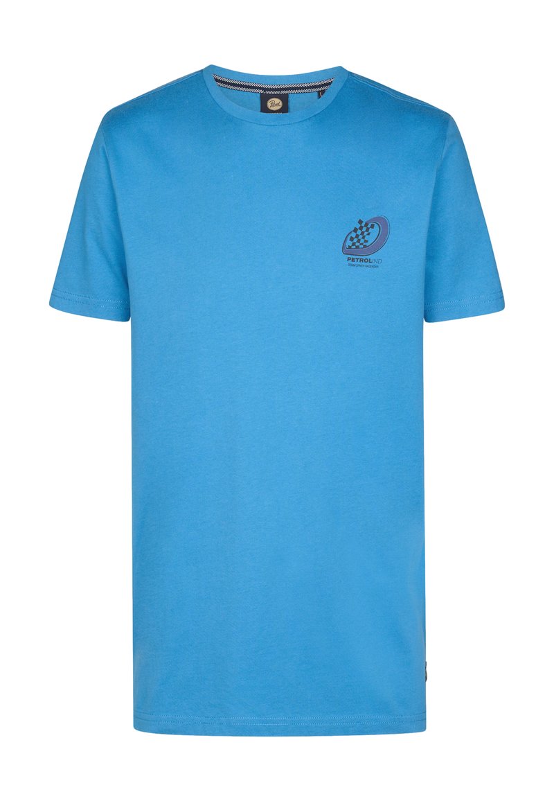 Petrol Industries T-shirt print blauw
