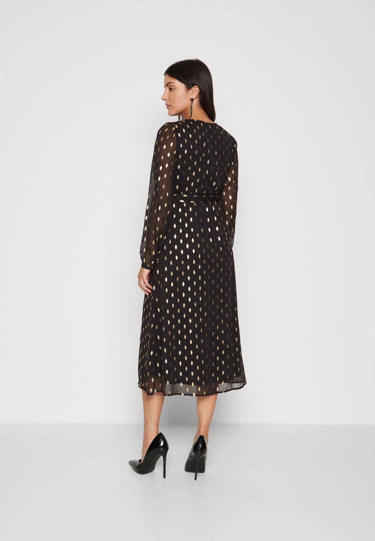 ONLANINE FOIL SHIRT DRESS