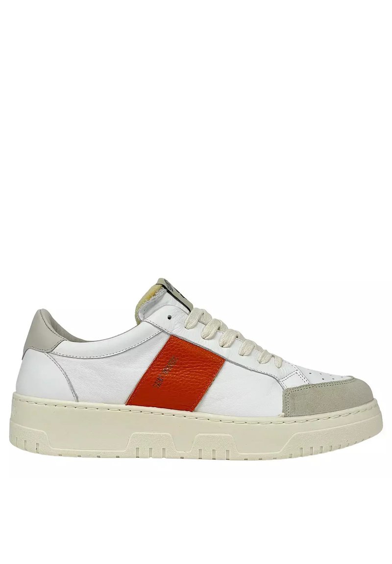 SAINT SNEAKERS SAIL - Sneakers basse - bianco arancio/bianco