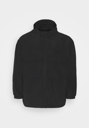 OVERSIZED ANORAK - Summer jacket - black