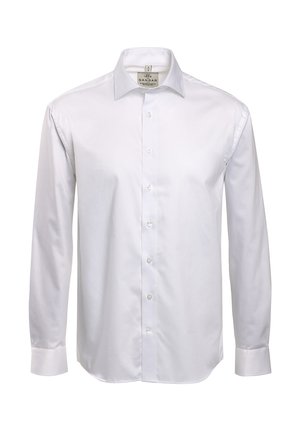 REGULAR FIT LONGER SLEEVE FORMAL ITALIAN COLLAR - Zakelijk overhemd - white