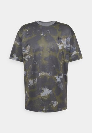 Triko s potiskem - dark green