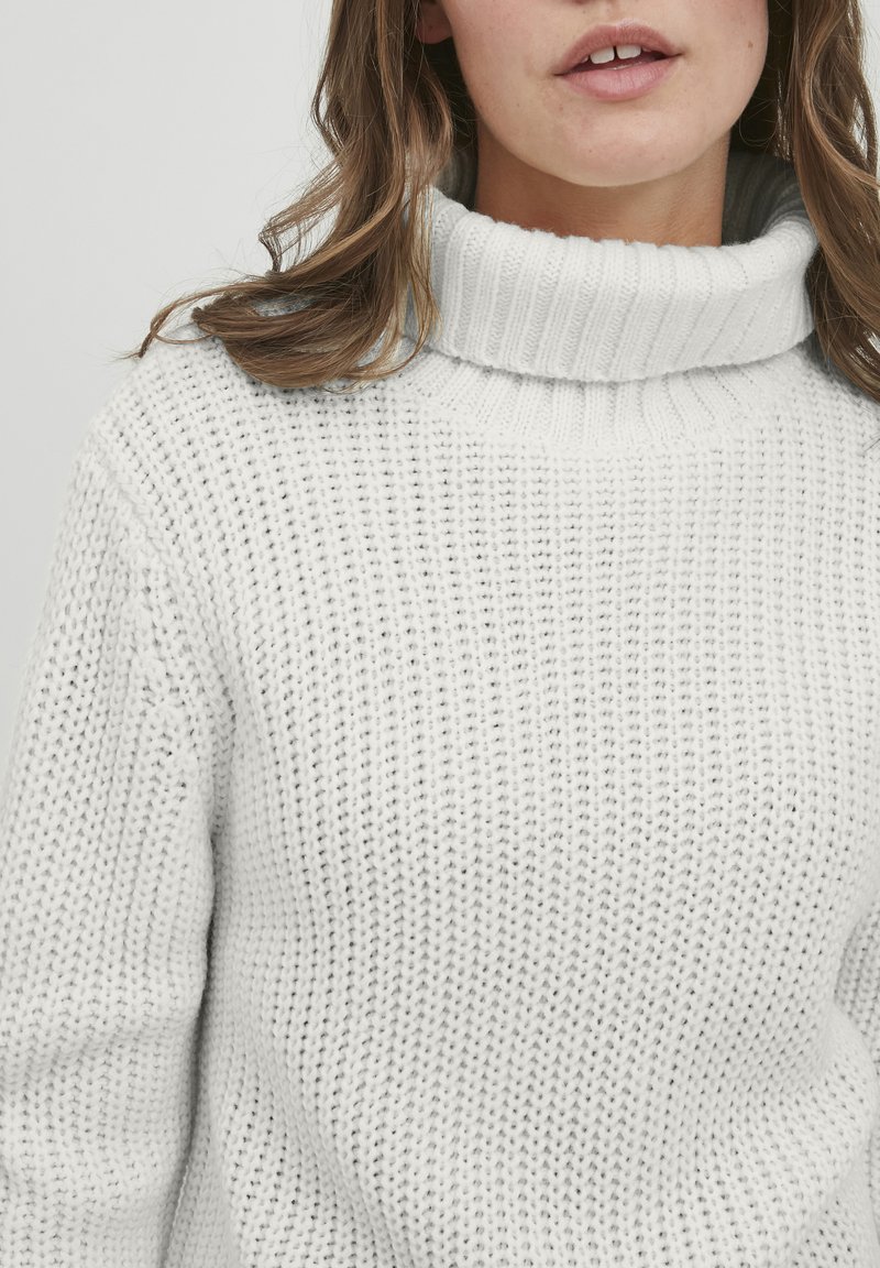 Damen Strickjacken | Oxmo OXNANNA Strickpullover cloud dancer/weiß - IW83719 Damen Strickjacken | Oxmo OXNANNA Strickpullover cloud dancer/weiß - IW83719