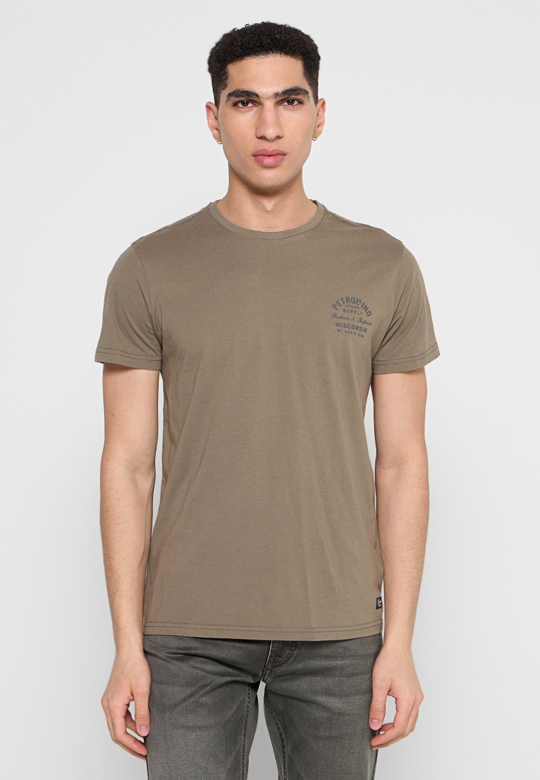Petrol Industries T-shirt print graniet