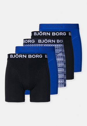 5 PACK - Boxer briefs - black/dark blue