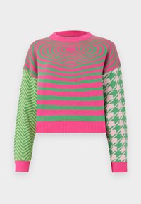 Unausgewählt, medium green/leaf green/pink yarrow/bleached mauve