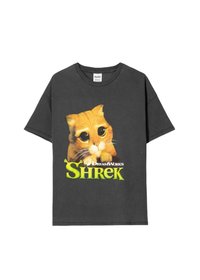 SHREK SHORT SLEEVE - T-Shirt print - mottled dark grey