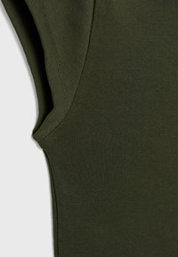 Stradivarius T-shirt med print - dark green