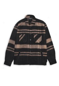 Pegador FLATO HEAVY UNISEX - Užsagstoma palaidinė - black/taupe