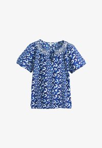 Non sélectionné, blue white wave print