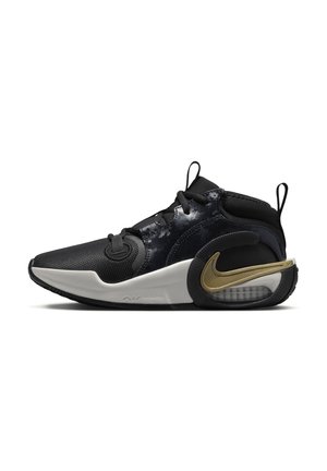 CROSSOVER - Basketsko - black mtlc gold pale ivory