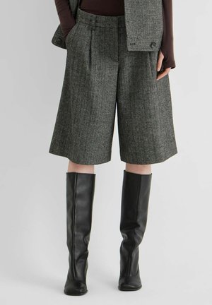 Rouge Edit, BERMUDA SHORTS MID-WAIST - Short - dark grey