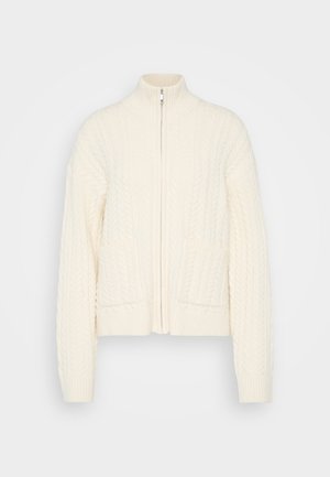 Vero Moda Tall, VMESTHER HIGHNECK ZIP CARDIGAN - Gilet - birch