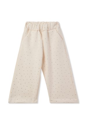 WITH STUDS - Pantaloni - bianco lana