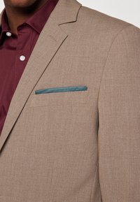 Pier One MELANGE BASIC SUIT - Anzug - mottled light brown