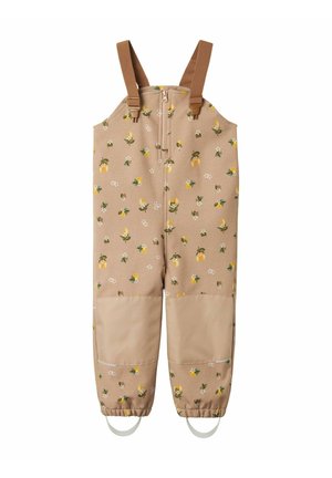 Name it Tuinbroek - light taupe