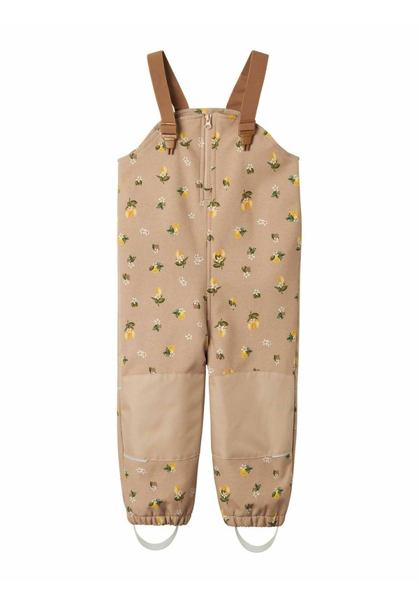 Latzhose - light taupe