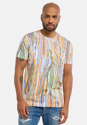 T-shirts print - white/multicolor