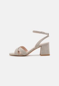 LEATHER - Sandals - grey
