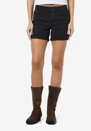 Noisy May NMDEBBY SLIM SHORTS - Shorts - black
