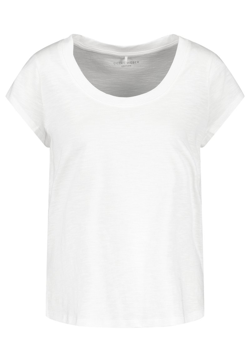 Damen T-Shirts | Gerry Weber MIT KURZEM ARM T-Shirt basic off white/offwhite - KN77306 Damen T-Shirts | Gerry Weber MIT KURZEM ARM T-Shirt basic off white/offwhite - KN77306