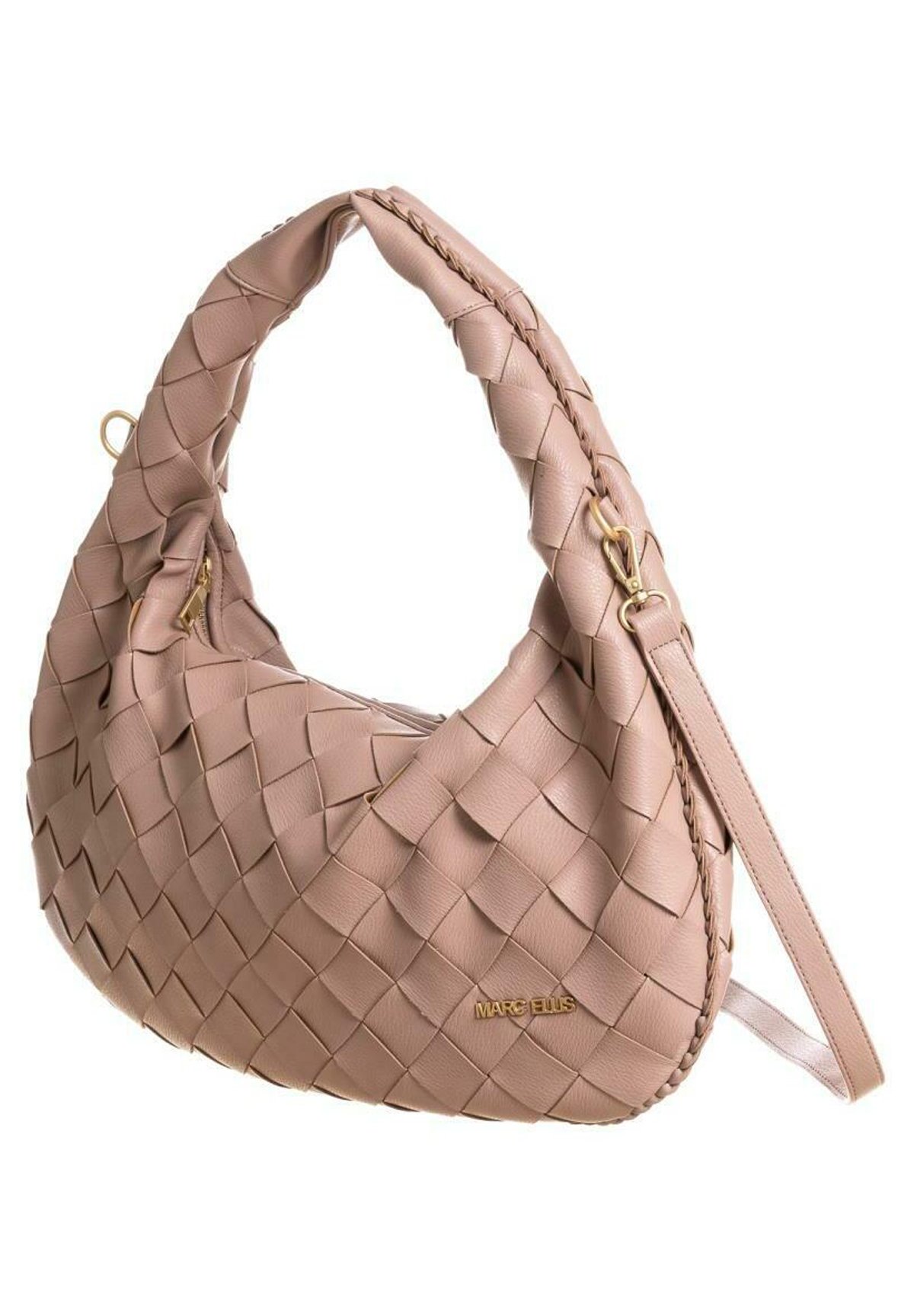 Borsa Flat S rosa cipria - Marc Ellis - Alfredo Ponticelli