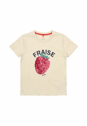 T-shirts print - white swan