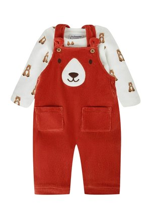 HIGHLAND COW APPLIQUE PRINT SET - Body - rust orange bear