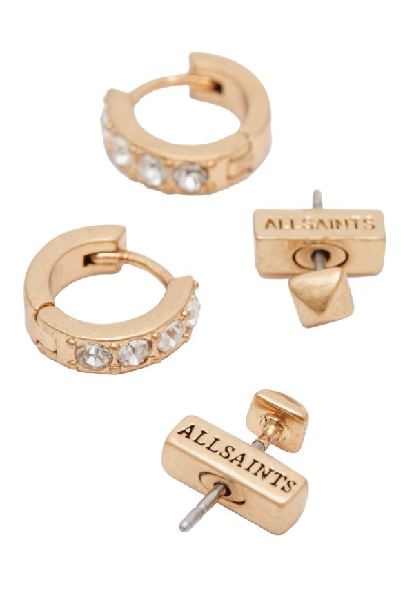 STUDDED HUGGIE 2 SET - Ohrringe