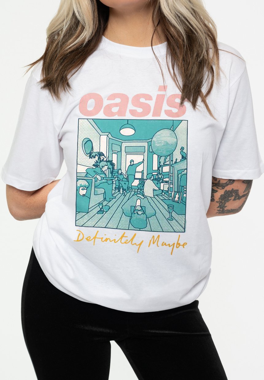 Paradiso Clothing DEFINITELY MAYBE ILLUSTRATION COLOUR - Print T