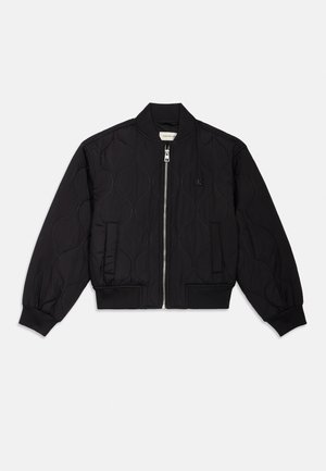 QUILTED JACKET UNISEX - Bomber jakna - black