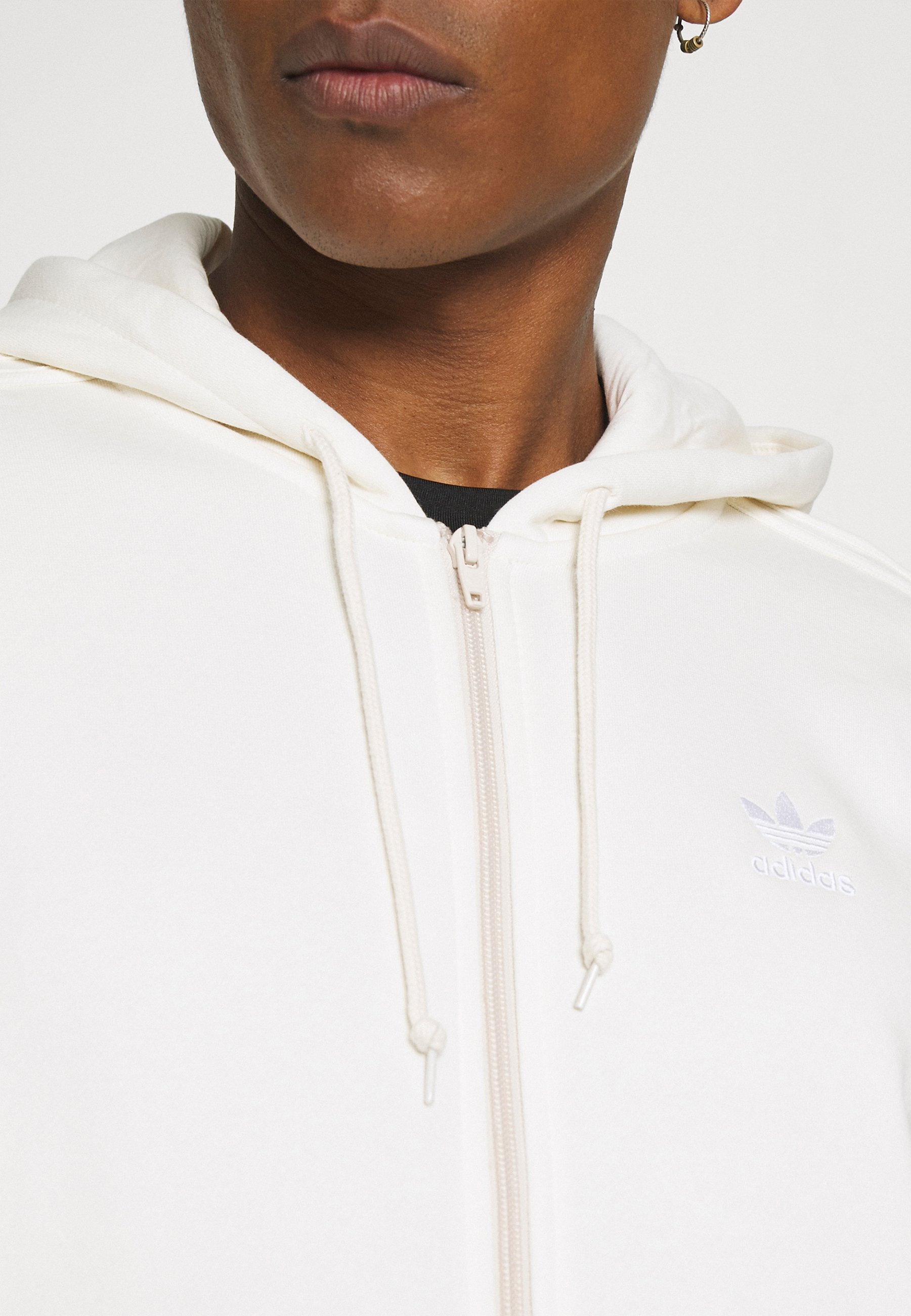Women ADICOLOR 3-STRIPES FULL-ZIP NO-DYE HOODED TRACK TOP - Zip-up sweatshirt Women ADICOLOR 3-STRIPES FULL-ZIP NO-DYE HOODED TRACK TOP - Zip-up sweatshirt