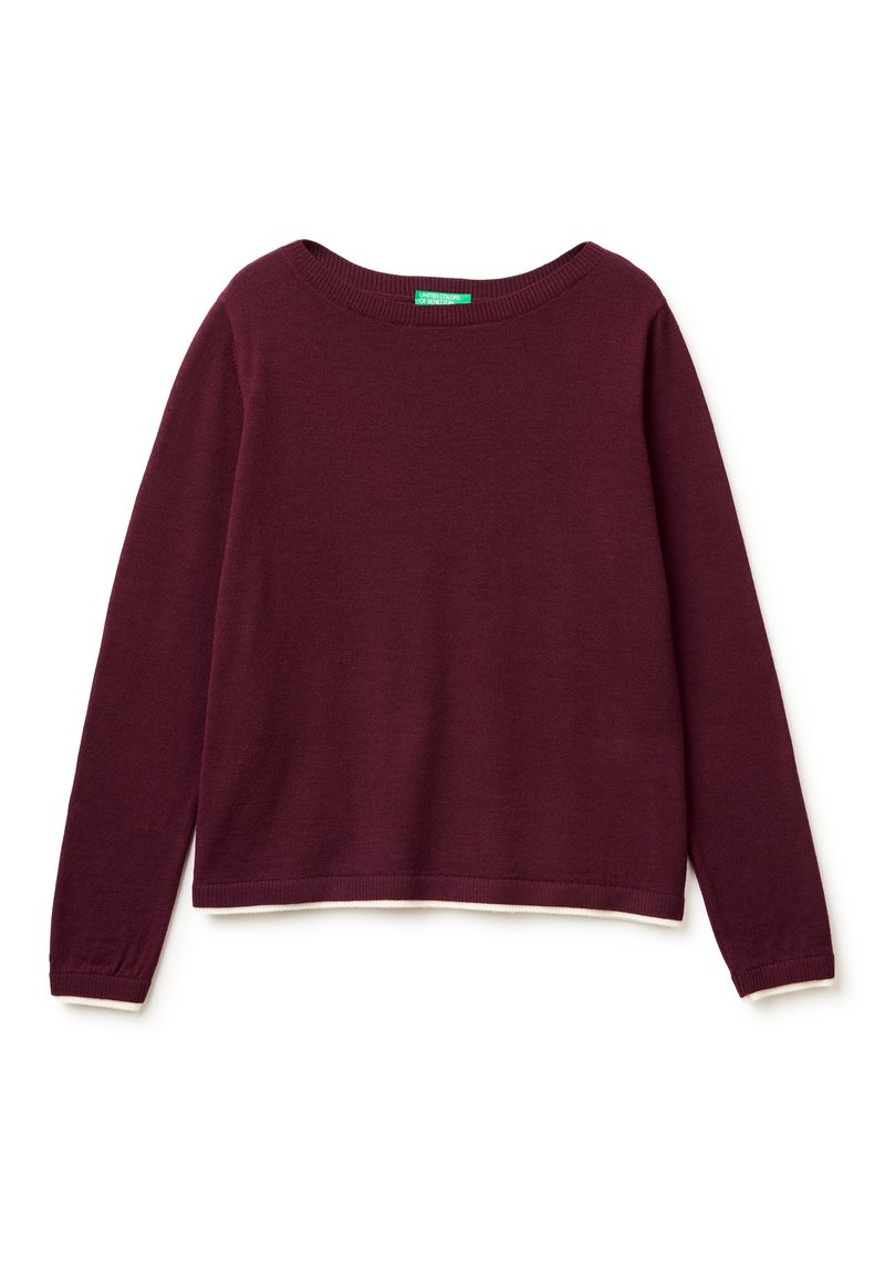 United Colors of Benetton - Sweter/brązowy - Zalando.pl