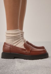 Next WIDE FIT FOREVER COMFORT CHUNKY - Jalga libistatavad jalanõud - mottled brown