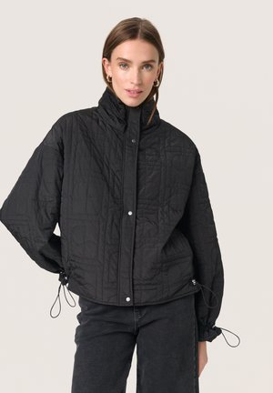 Soaked in Luxury Overgangsjakke - black