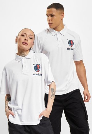DEFSHOP X EUROPEAN LEAGUE OF FOOTBALL HAMBURG SEA DEVILS  - Poloshirt - bright white