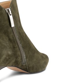 Woden SAGA ZIP  - Botines - khaki