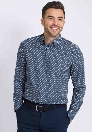 PRINT - Overhemd - navy