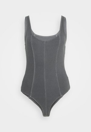 Agolde ELNA BODYSUIT - Débardeur - gravity grey