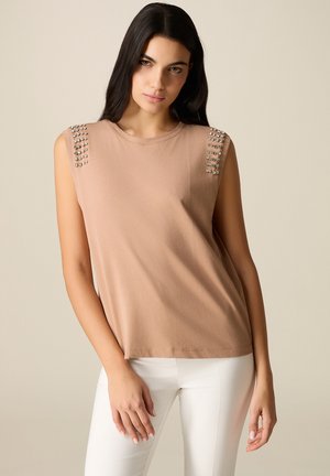 CON CASTO - Top - beige