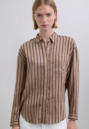 STRIPES - Blusa - brown stripes
