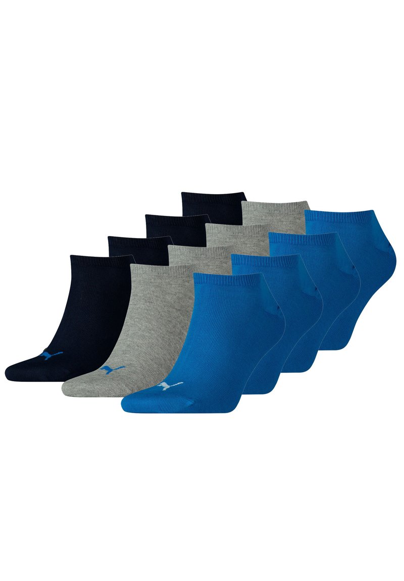 Damen Sportbekleidung | Puma 12 PACK Sportsocken blue / grey mélange/blau - XO85721 Damen Sportbekleidung | Puma 12 PACK Sportsocken blue / grey mélange/blau - XO85721