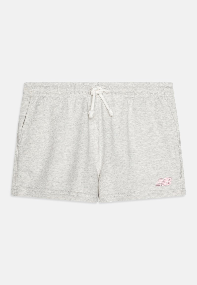 New Balance SMALL LOGO - Σορτς - ash heather