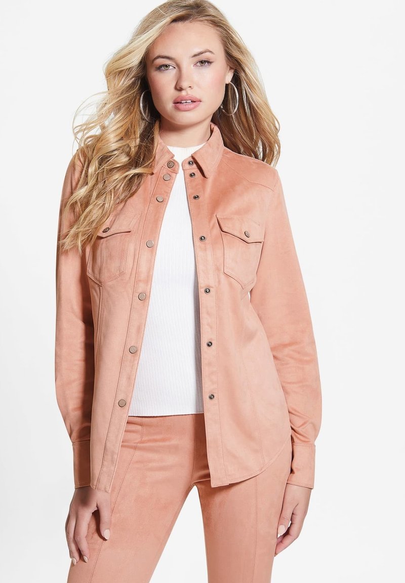 Guess Buttondown blouse rose/pink Zalando.ie