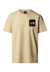 M SS FINE TEE - Print T-shirt - gravel