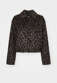 ONLY ONLEMILIA LEO JACKET - Kevyt takki - chocolate torte