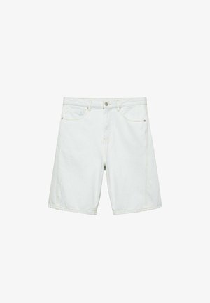 PULL&BEAR, BERMUDA DENIM RELAXED SHORT - BERMUDA - Jeansshort - light blue