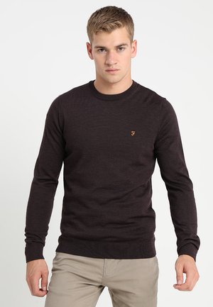 MULLEN  - Strickpullover - bordeaux