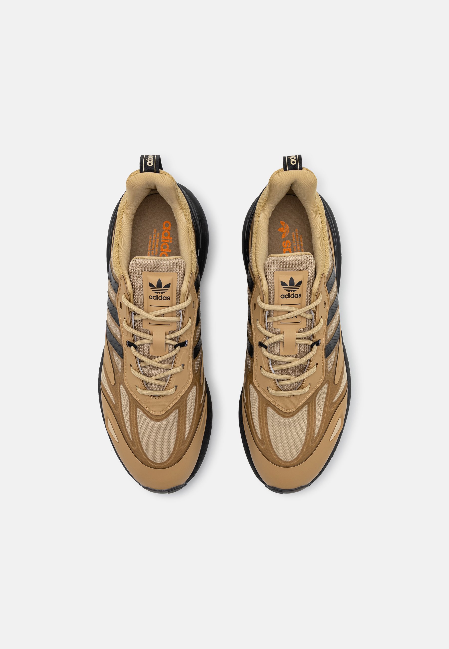 adidas Originals ZX 2K BOOST 2.0 UNISEX - Sneakers laag - beige - Zalando.nl